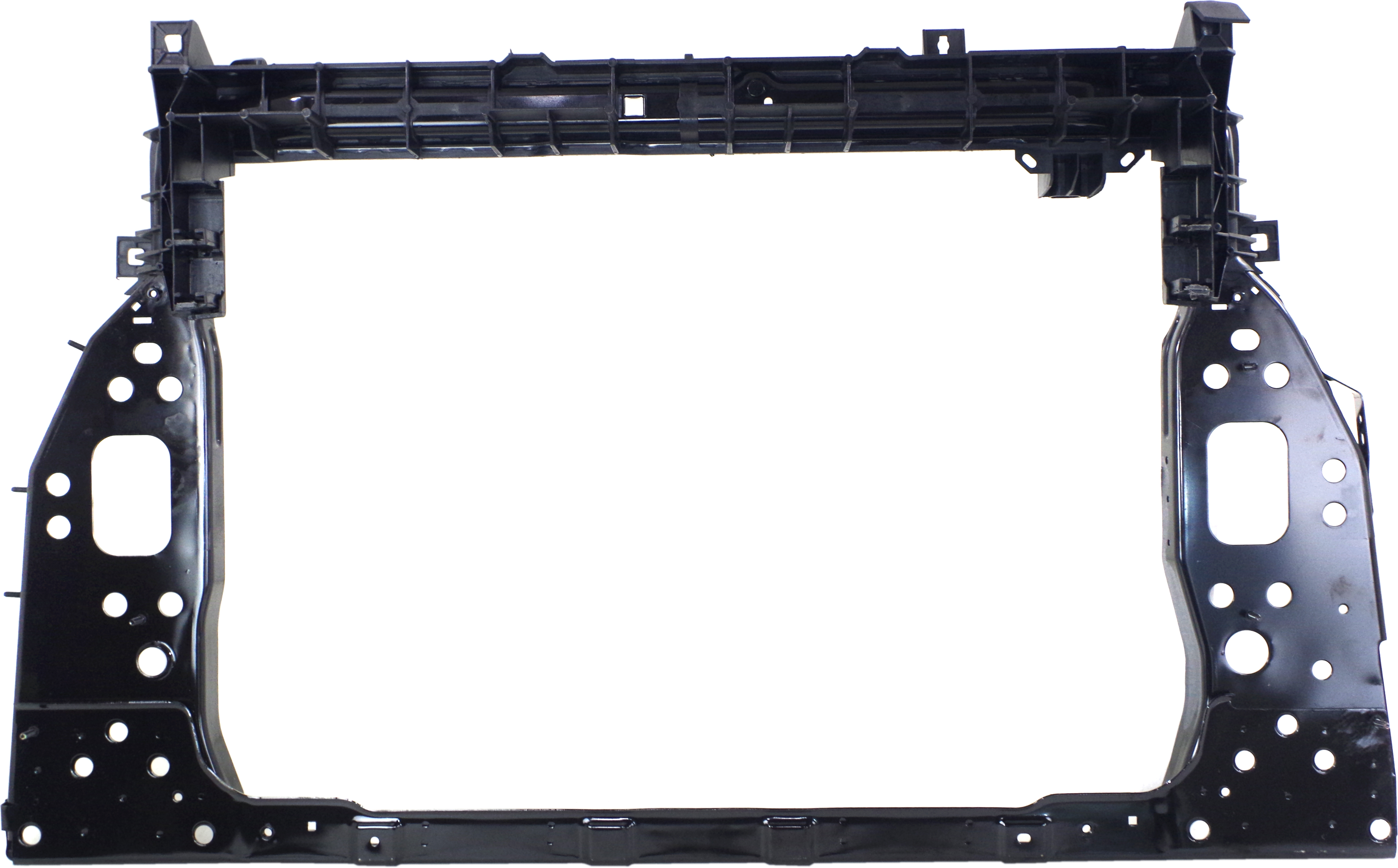 AM RENEGADE 15-18 RADIATOR SUPPORT Plastic with Steel w Steel Type 1 SKU REPJ250108 Partslink CH1225282 OEM 68441497AA 68287721AA