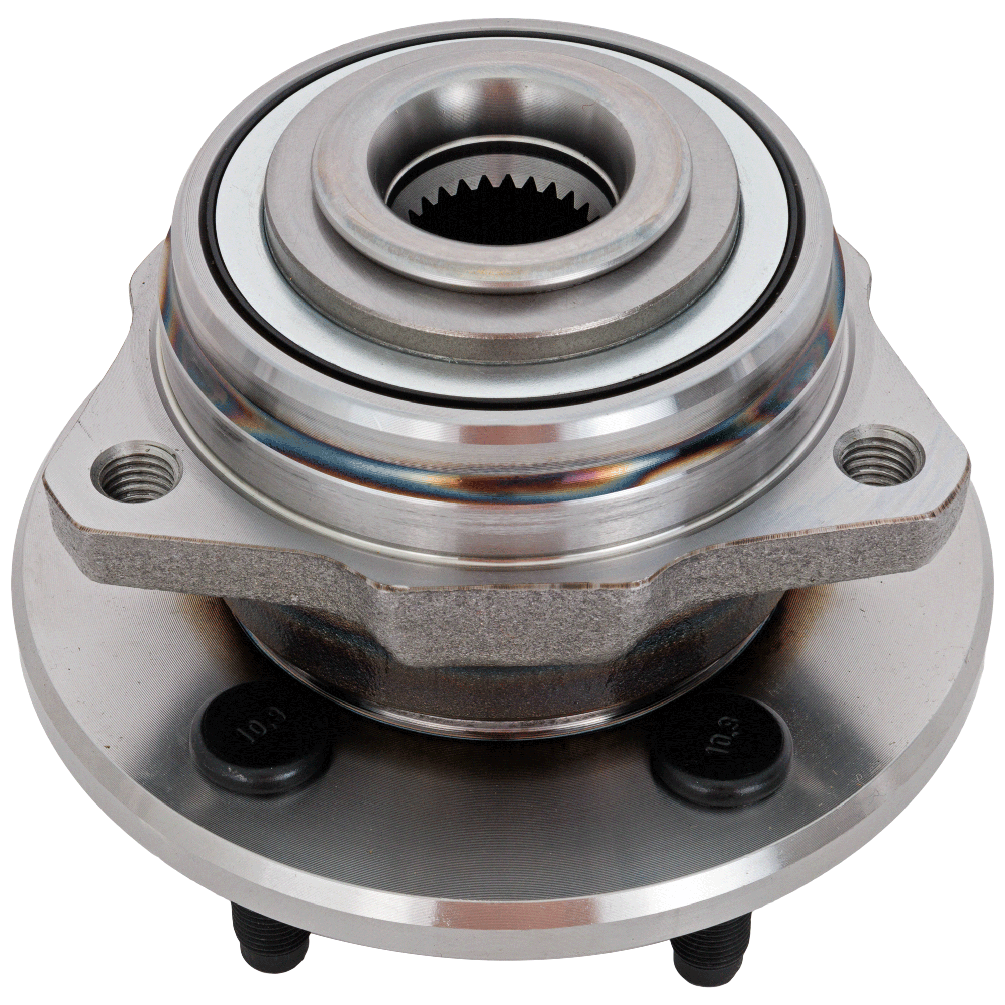 AM LIBERTY 02-05 FRONT HUB ASSEMBLY RH=LH 5 Studs 3 Bolt Modified Triangular Flange Driven SKU REPJ283707 OEM 713178-7990150-40058005-400580