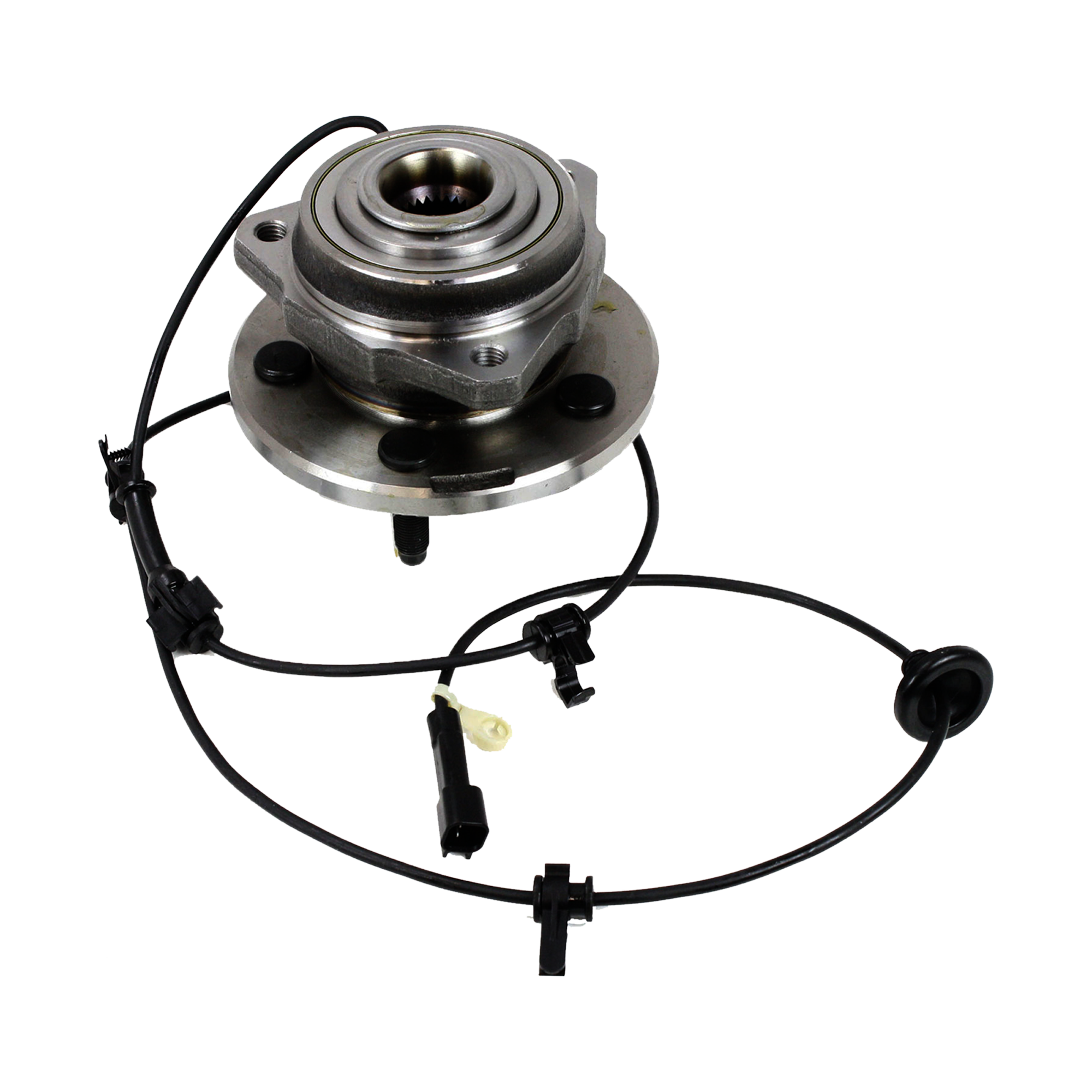 AM LIBERTY 02-07 FRONT HUB ASSEMBLY RH 5 Studs 3 Bolt Modified Triangular Flange SKU REPJ283709