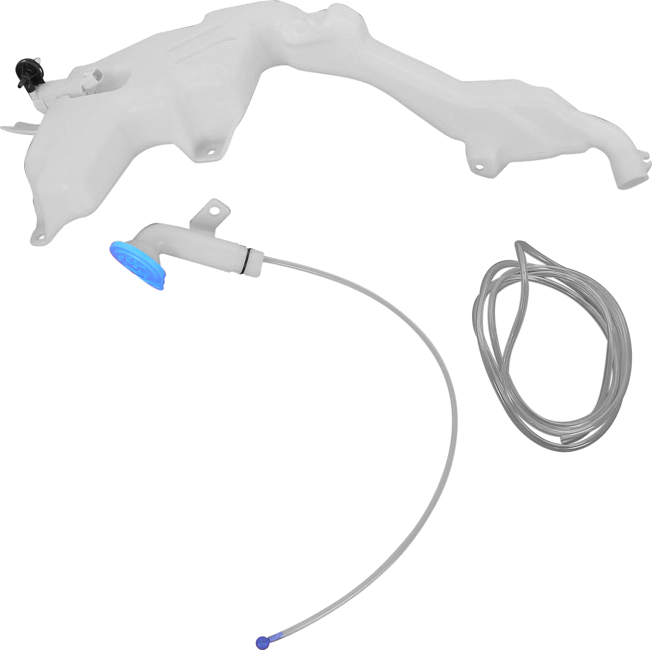 AM CHEROKEE 97-01 WASHER RESERVOIR Assy w Pump and Cap w o Sensor Hole SKU REPJ370510 Partslink CH1288139 OEM 4778345 PFM