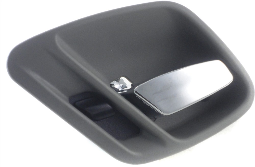 AM GRAND CHEROKEE 99-04 FRONT INTERIOR DOOR HANDLE LH Chrome Lever+Gray Housing =REAR SKU REPJ462142 Partslink CH1352149 OEM 5FX751DVAD 5FX751DBAD