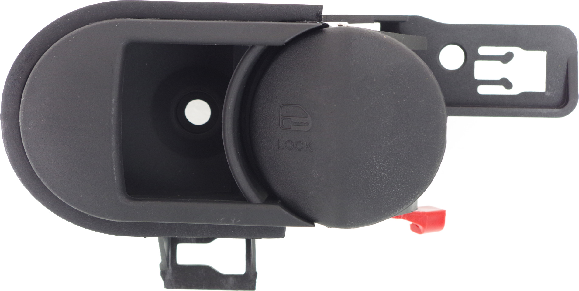 AM WRANGLER 09-17 WRANGLER JK 18-18 FRONT INTERIOR DOOR HANDLE RH Textured Black Plastic =REAR SKU REPJ462163 Partslink CH1353155 OEM 55397432AA