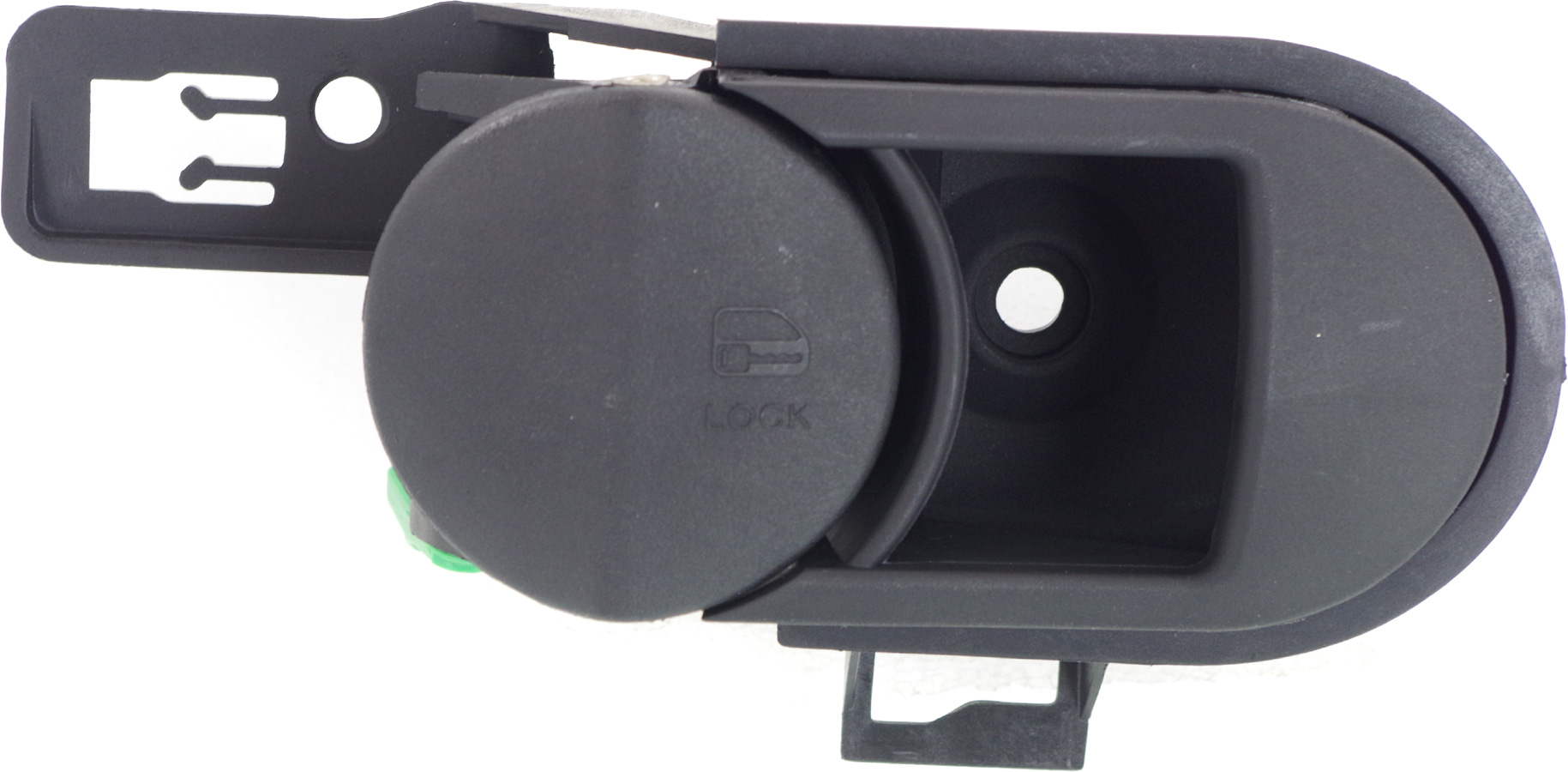 AM WRANGLER 09-17 WRANGLER JK 18-18 FRONT INTERIOR DOOR HANDLE LH Textured Black Plastic =REAR SKU REPJ462164 Partslink CH1352155 OEM 55397433AA