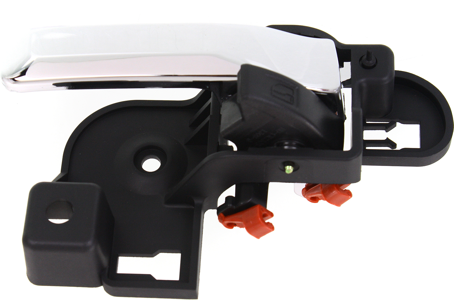 AM WRANGLER JK 11-18 FRONT INTERIOR DOOR HANDLE RH Chrome Lever+Black Knob Plastic =REAR SKU REPJ462169 OEM 68059174AA PFM