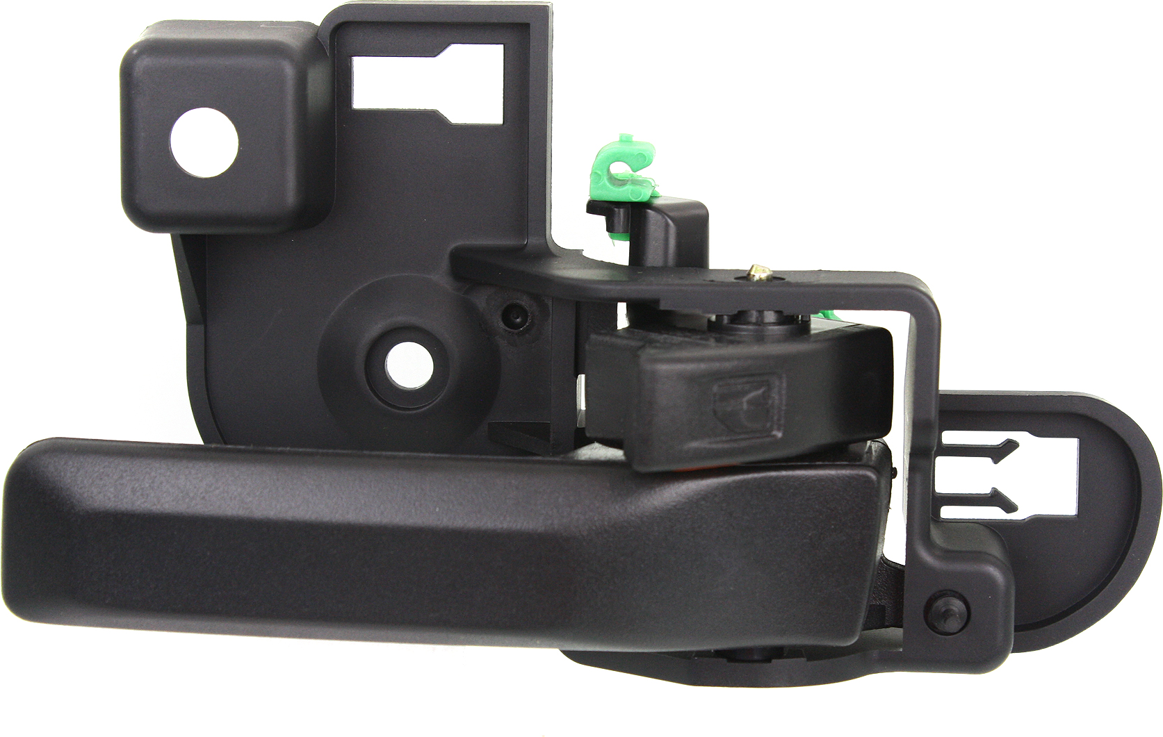 AM WRANGLER JK 11-18 FRONT INTERIOR DOOR HANDLE LH Black Plastic =REAR SKU REPJ462172 Partslink CH1352156 OEM 68059175AA