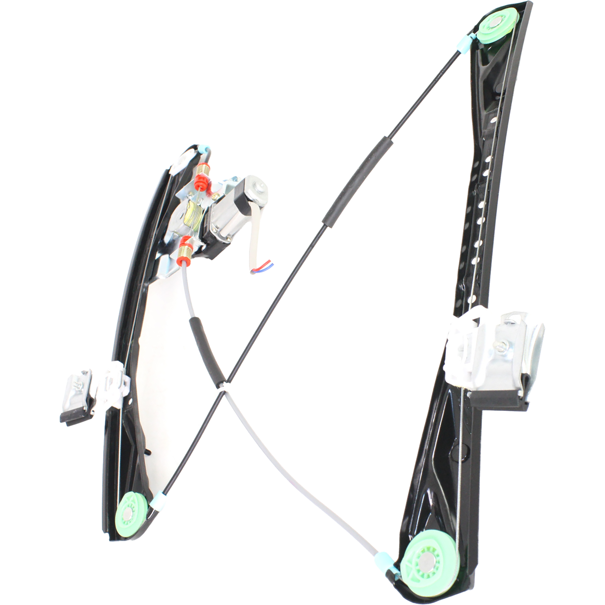 AM LS 00-02 FRONT WINDOW REGULATOR RH Power w Motor SKU REPJ462907 Partslink FO1351142 OEM YW4Z5423208AA