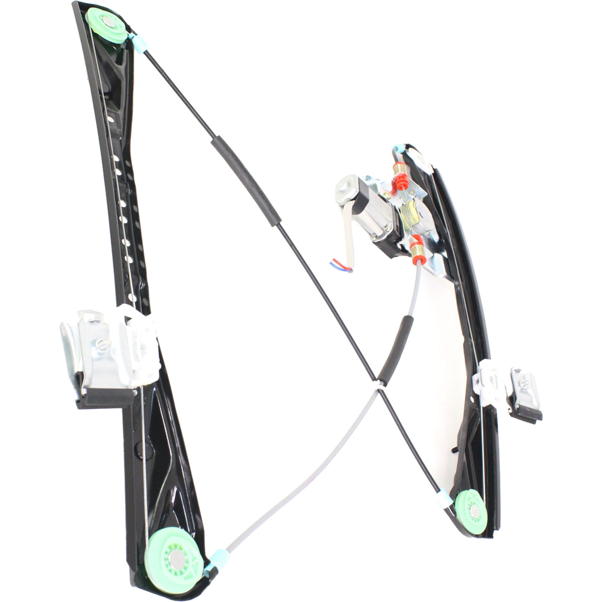AM LS 00-02 FRONT WINDOW REGULATOR LH Power w Motor SKU REPJ462908 Partslink FO1350142 OEM YW4Z5423209AA