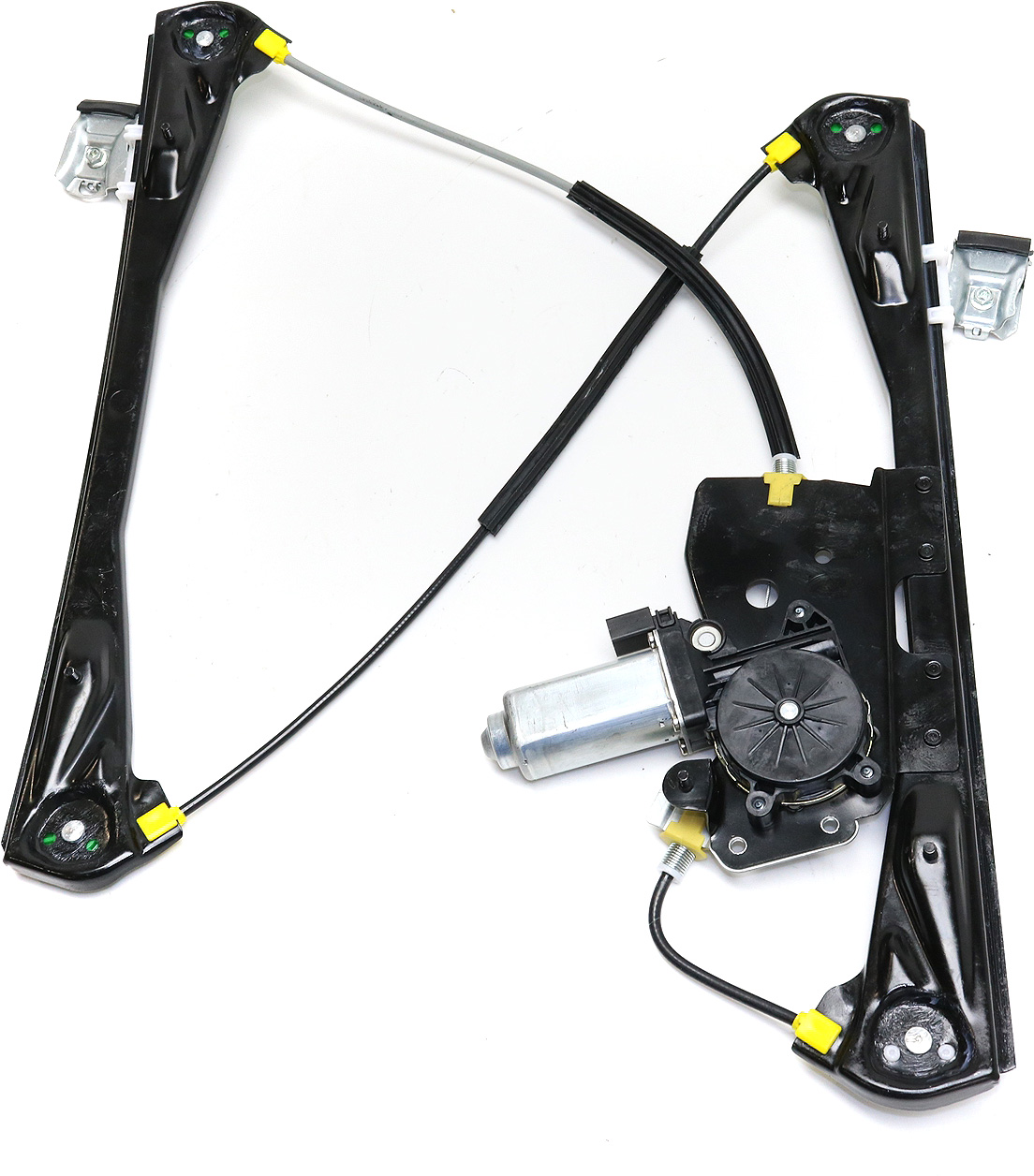 AM S TYPE 00-02 FRONT WINDOW REGULATOR LH w Motor 2 Prong Connector To VIN M45254 SKU REPJ462928 OEM XR848083 PFM