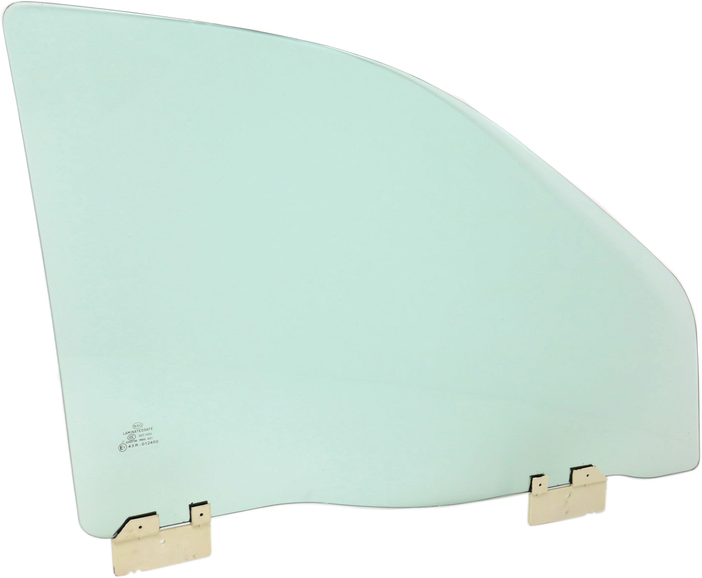 AM GRAND CHEROKEE 06-10 FRONT DOOR GLASS RH Green Tint Laminated 4 Door SKU REPJ480103 OEM 55396954AC DD11085GTYN DD10849