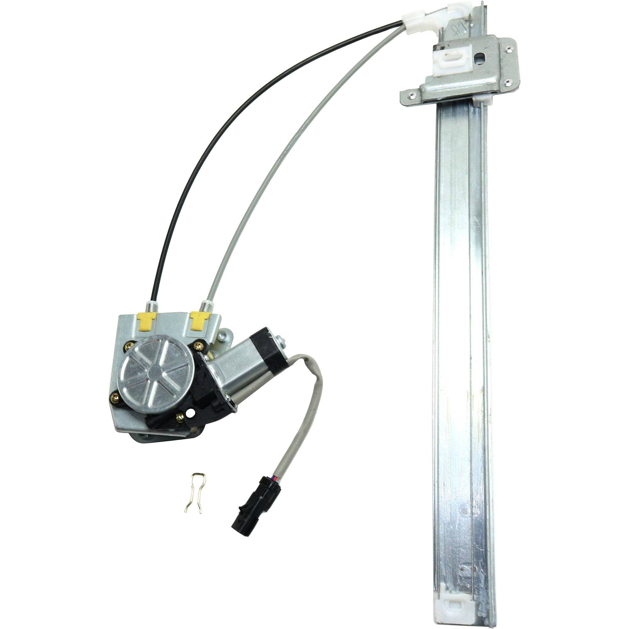 AM LIBERTY 02-06 REAR WINDOW REGULATOR LH Power w Motor Ball Stud Style w Spring Clip To 11-10-05 SKU REPJ491708 Partslink CH1550111 OEM 68059647AA 55360035AJ
