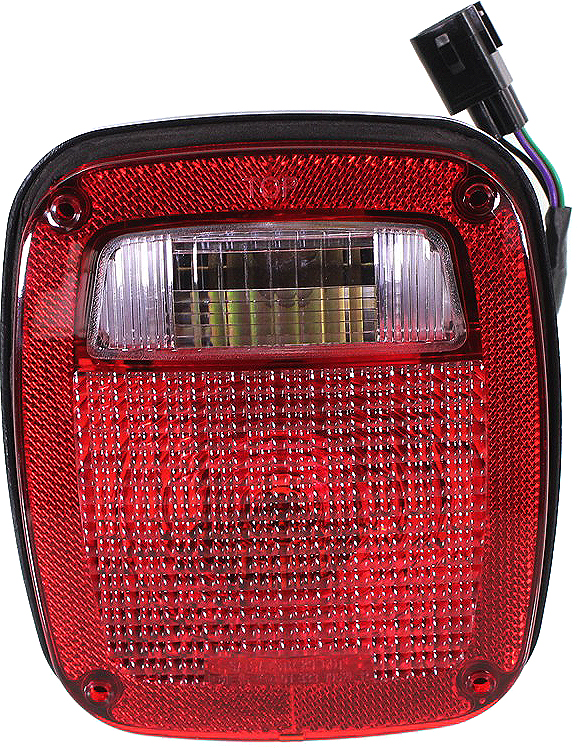 AM WRANGLER TJ 98-06 TAIL LAMP LH Assembly SKU REPJ730130 Partslink CH2800161 OEM 56018649AD