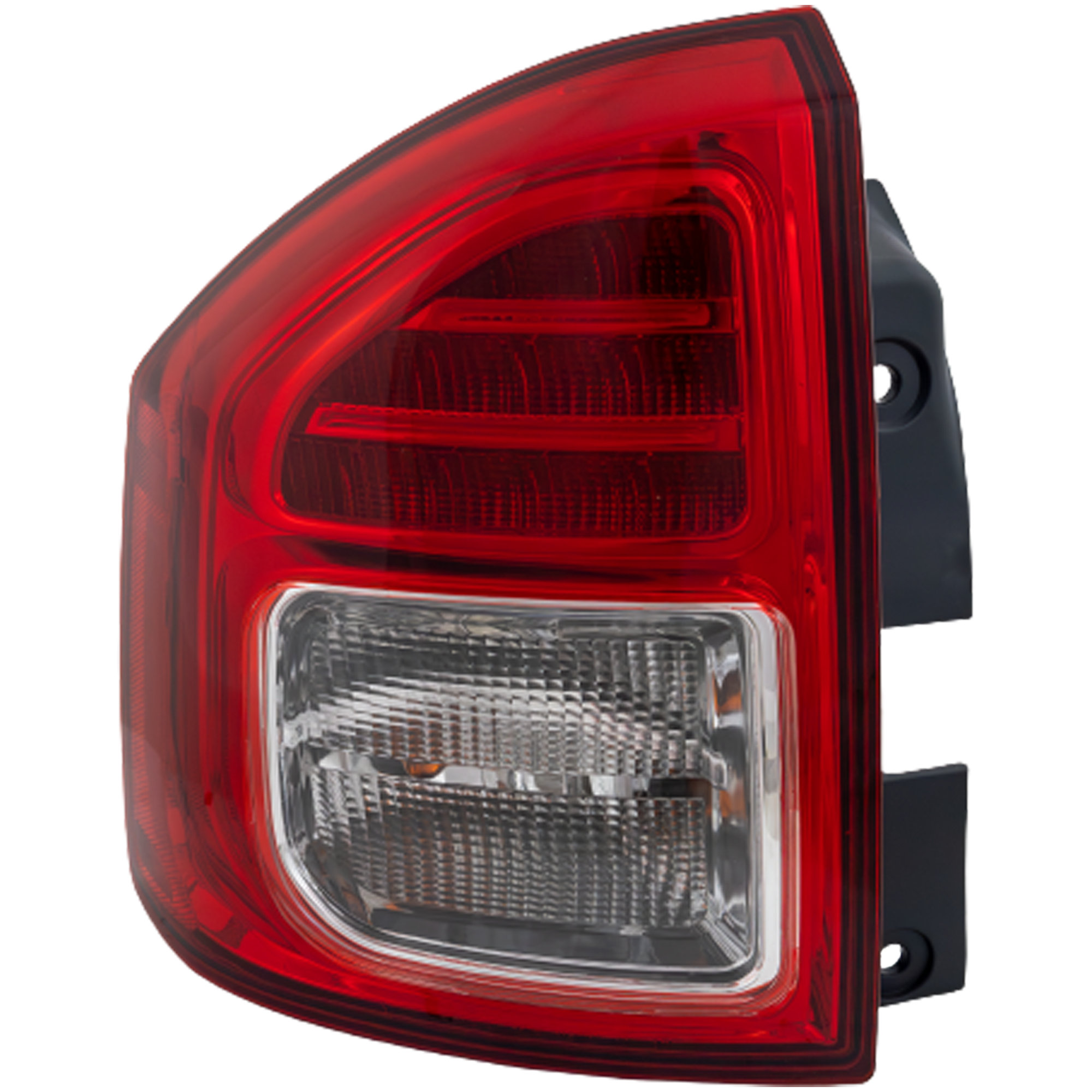 AM COMPASS 11-13 TAIL LAMP LH Assembly LED CAPA SKU REPJ730140Q Partslink CH2800197C OEM 5182543AC