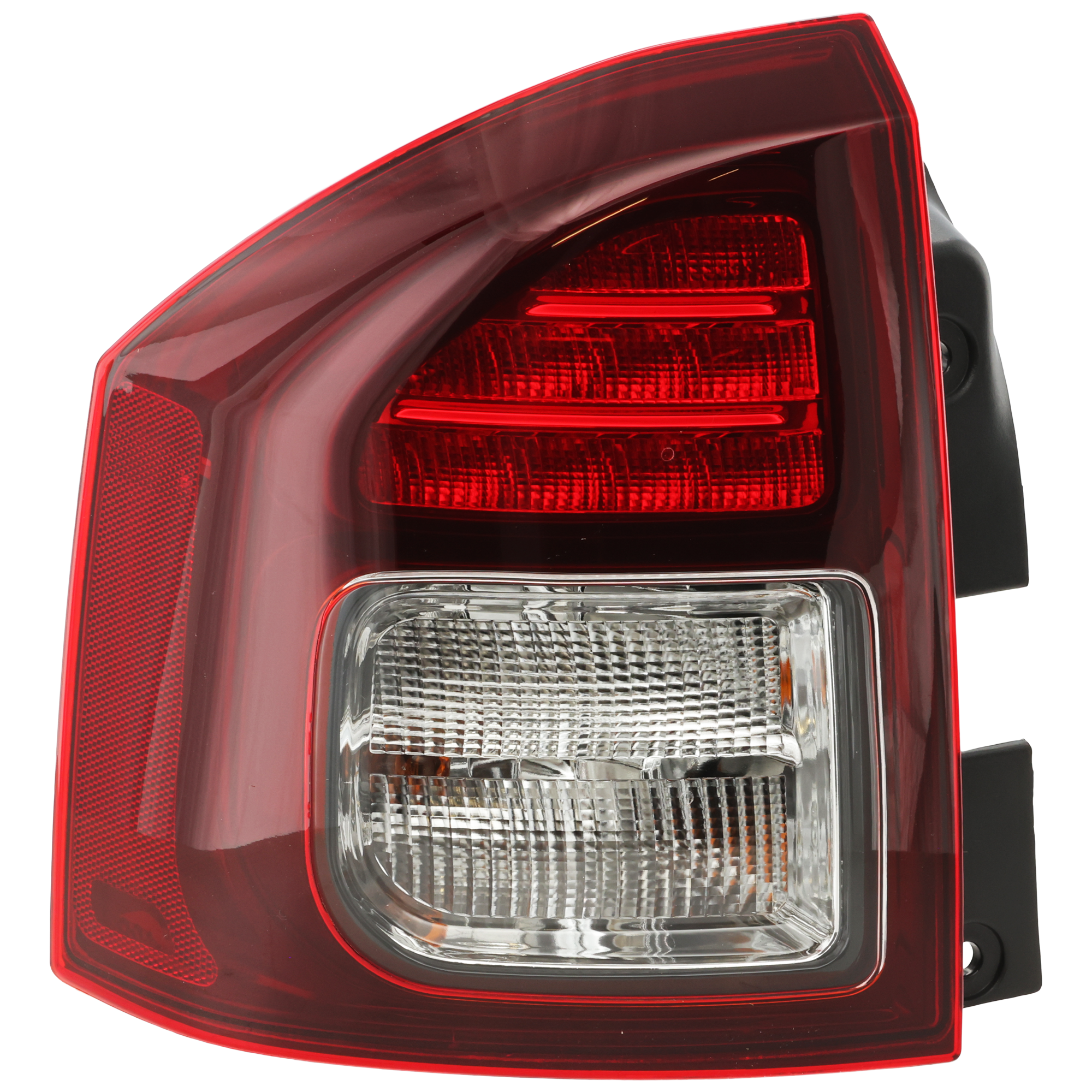 AM COMPASS 14-17 TAIL LAMP LH Assembly CAPA SKU REPJ730144Q Partslink CH2800204C OEM 5272909AB 5272909AA