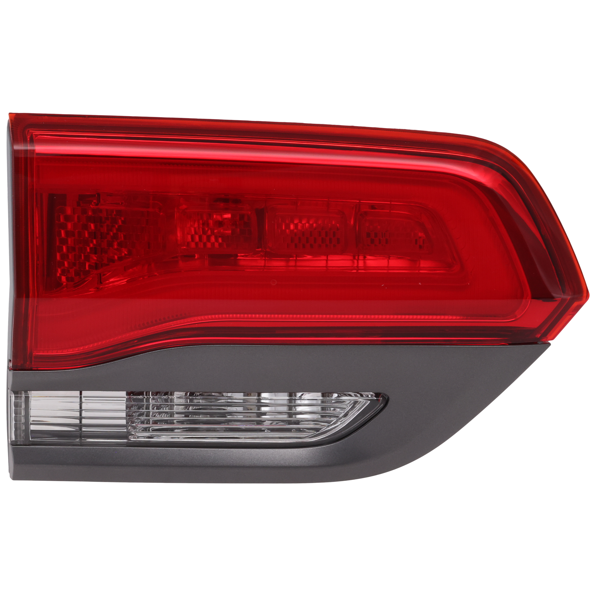 AM GRAND CHEROKEE 14-21 GRAND CHEROKEE WK 22-22 TAIL LAMP LH Inner Assembly Halogen Laredo Limited Overland Summit Models w Gray Trim w Platinum Insert SKU REPJ730160 Partslink CH2802109 OEM 68236107AB 68236107AA