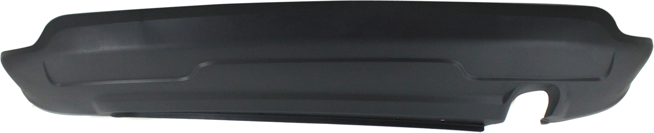 AM COMPASS 11-17 REAR BUMPER COVER Fascia Lower Textured w o Tow Hook and Tow Bracket Holes CAPA SKU REPJ760121Q Partslink CH1115102C OEM 68109901AA