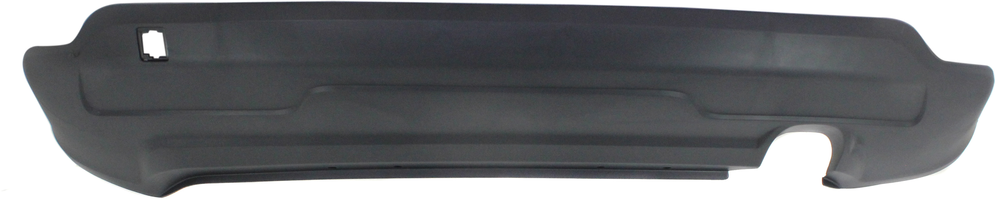 AM COMPASS 11-17 REAR BUMPER COVER Fascia Lower Textured w o Tow Hook Holes w Tow Bracket Holes SKU REPJ760122 Partslink CH1115101 OEM 68109902AA