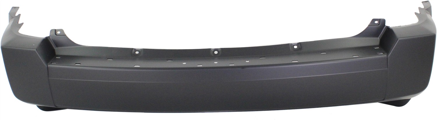 AM PATRIOT 07-10 REAR BUMPER COVER Primed w o Mldg Hole for Chrome Trim and Tow Hook Holes SKU REPJ760124P Partslink CH1100890 OEM 68021290AC