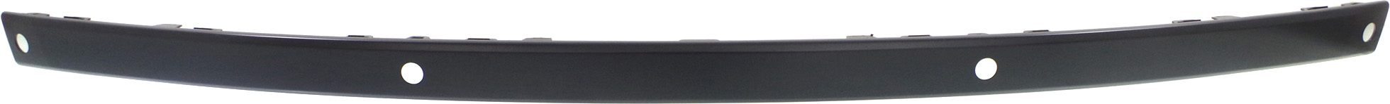 AM GRAND CHEROKEE 07-10 REAR BUMPER MOLDING w o Chrome Strip w o PAS Holes SKU REPJ763504 Partslink CH1157814 OEM 68002109AA