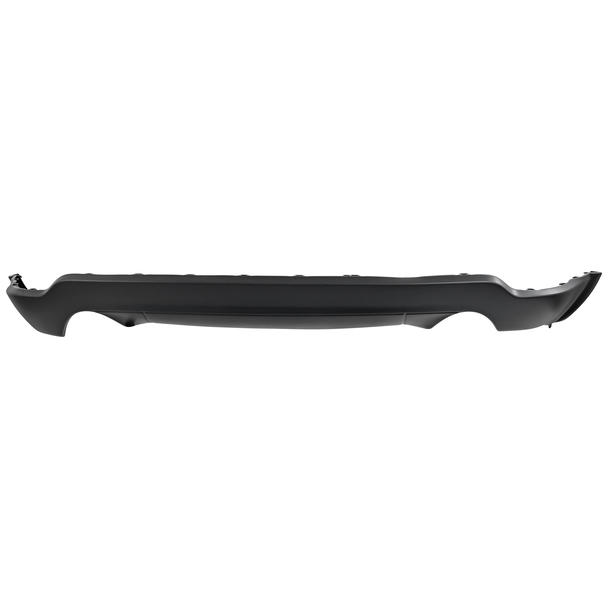 AM GRAND CHEROKEE 11-22 REAR BUMPER COVER Lower Txtd w o Towing Pkg w Dual Exh Holes Laredo Limited Overland Summit Models CAPA SKU REPJ764303Q Partslink CH1195103C OEM 68111469AA