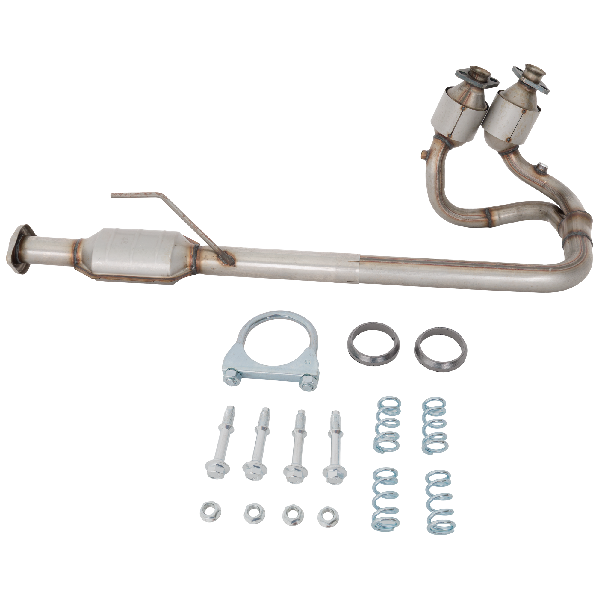 AM WRANGLER TJ 04-06 CATALYTIC CONVERTER Front w 2 Oxygen Sensor Ports 6 Cyl 4.0L eng. SKU REPJ960313