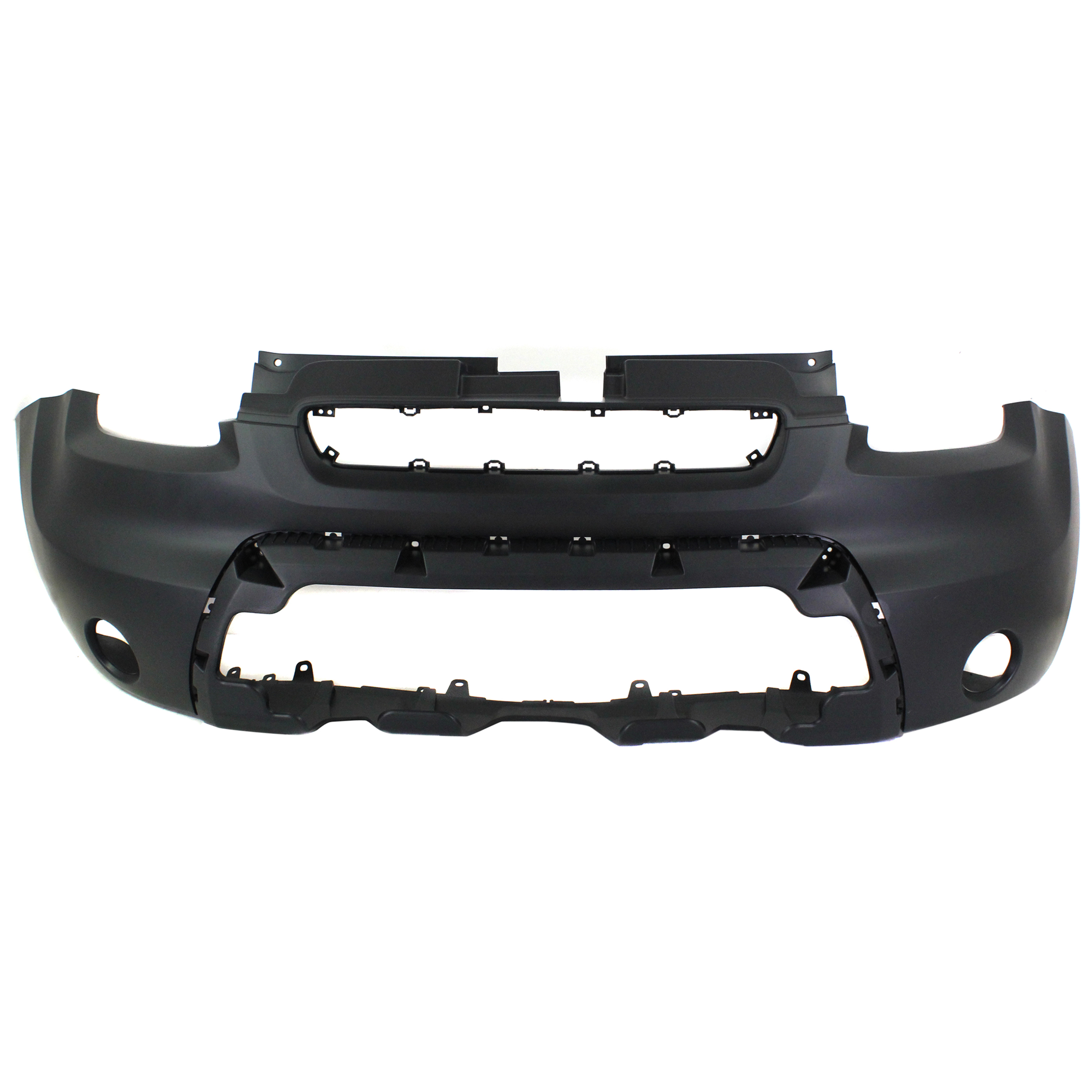 AM SOUL 10-11 FRONT BUMPER COVER Center Primed 2 Piece Type A CAPA SKU REPK010307PQ Partslink KI1000147C OEM 865112K000