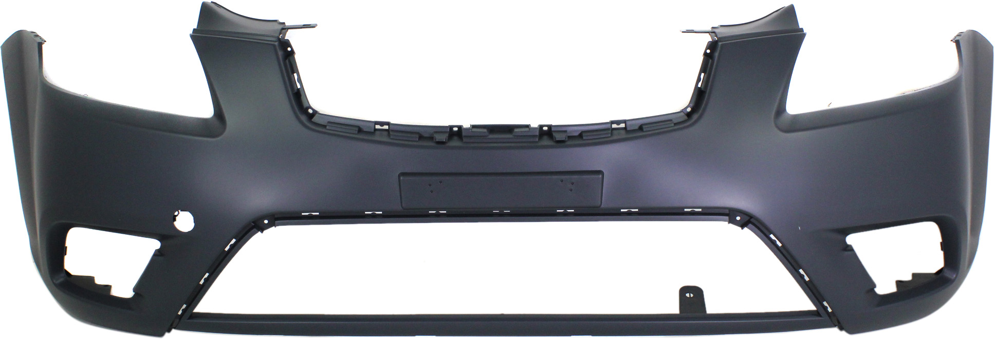 AM RIO 10-11 FRONT BUMPER COVER Primed Sedan Wagon CAPA SKU REPK010318PQ Partslink KI1000151C OEM 865111G600