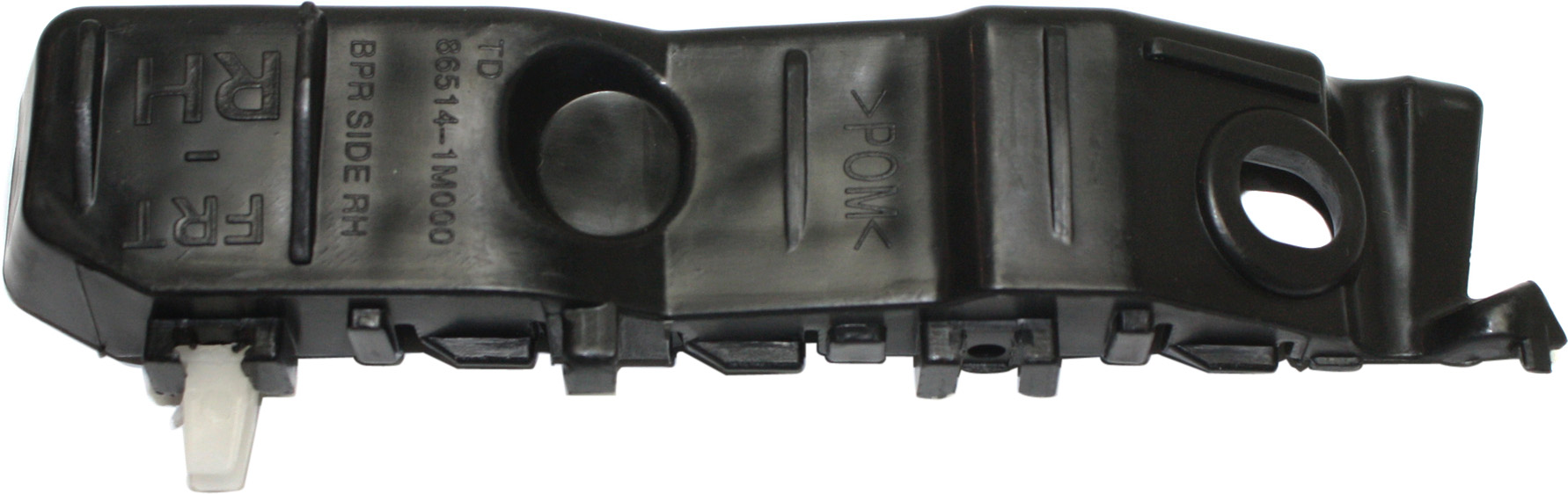 AM FORTE 10-13 FRONT BUMPER BRACKET RH Side Bracket Sedan Hatchback SKU REPK013121 Partslink KI1067106 OEM 865141M000