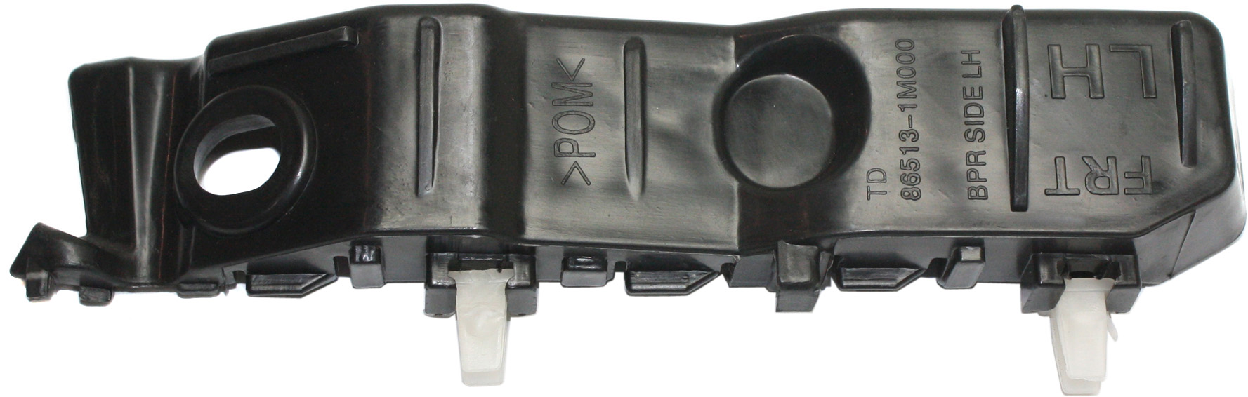AM FORTE 10-13 FRONT BUMPER BRACKET LH Side Bracket Sedan Hatchback SKU REPK013122 Partslink KI1066106 OEM 865131M000