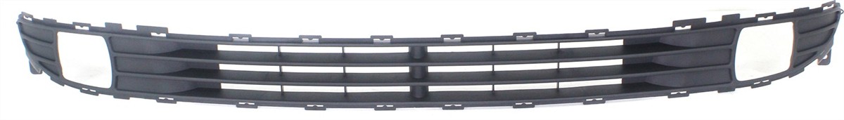 AM RIO RIO5-06-09 FRONT BUMPER GRILLE Textured Black w Fog Light Hole Hatchback Sedan SKU REPK015307 Partslink KI1036111 OEM 865221G010
