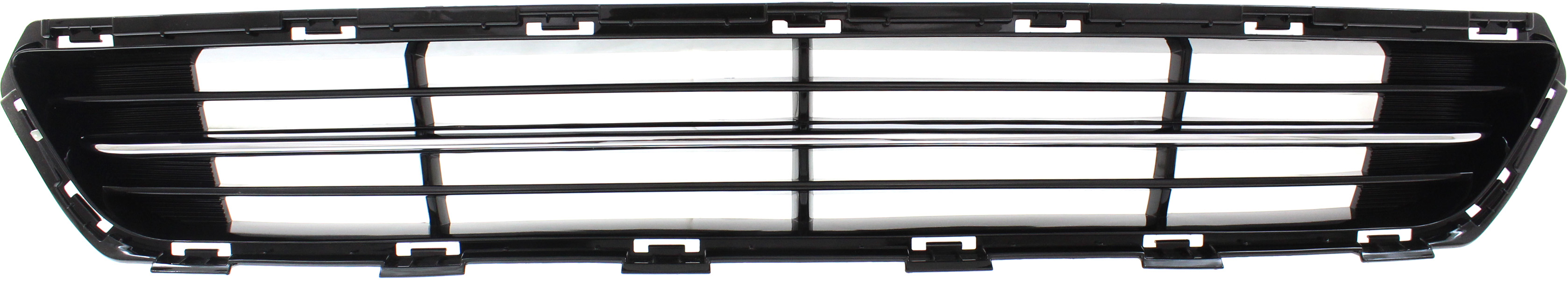 AM OPTIMA 14-15 FRONT BUMPER GRILLE Black w Chrome Molding Exc. Hybrid Models USA Built CAPA SKU REPK015317Q Partslink KI1036120C OEM 865614C700
