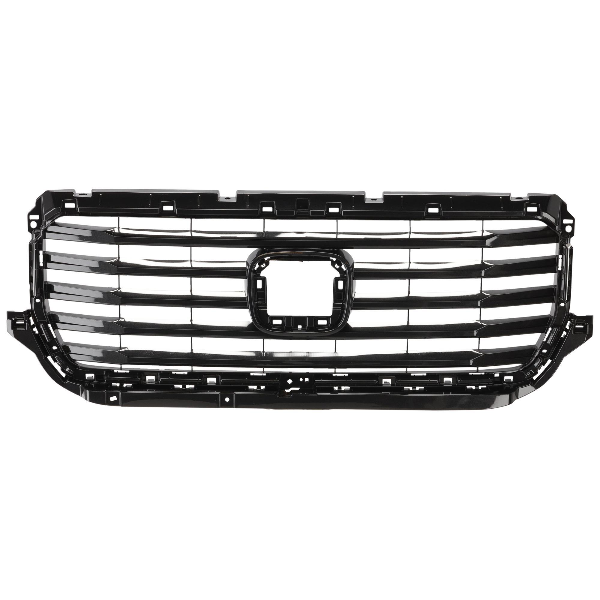 AM SOUL 12-13 FRONT BUMPER MOLDING Textured Dark Gray SKU REPK015901 Partslink KI1044100 OEM 865122K500