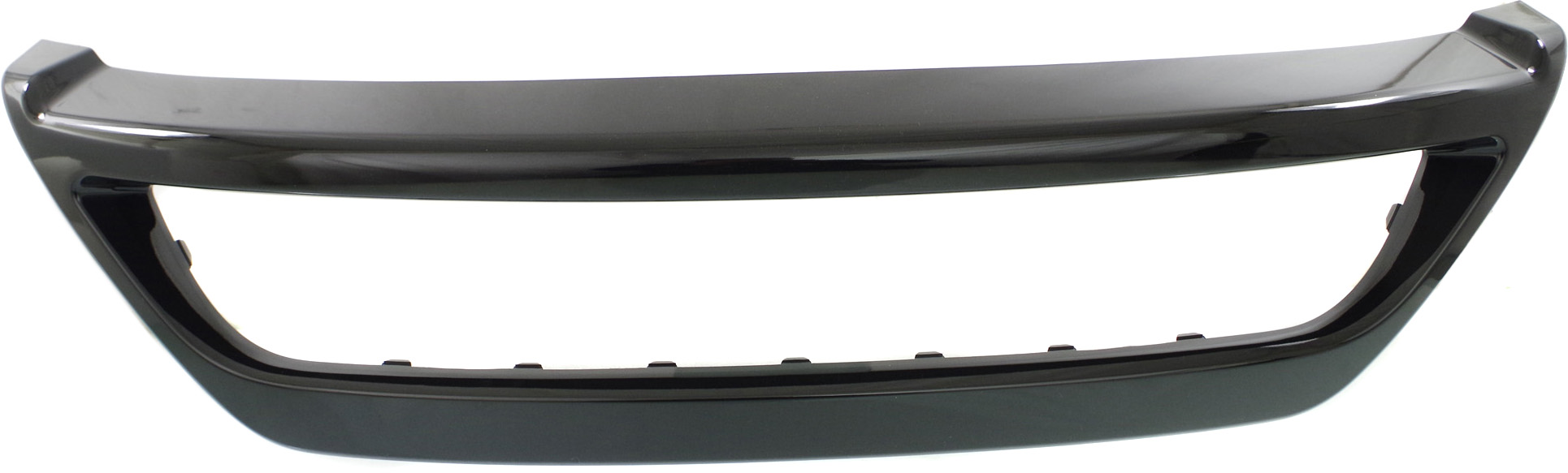 AM RIO RIO 5-10-11 FRONT BUMPER MOLDING Lower Plastic Hatchback Sedan CAPA SKU REPK020101Q Partslink KI1044102C OEM 865231G600
