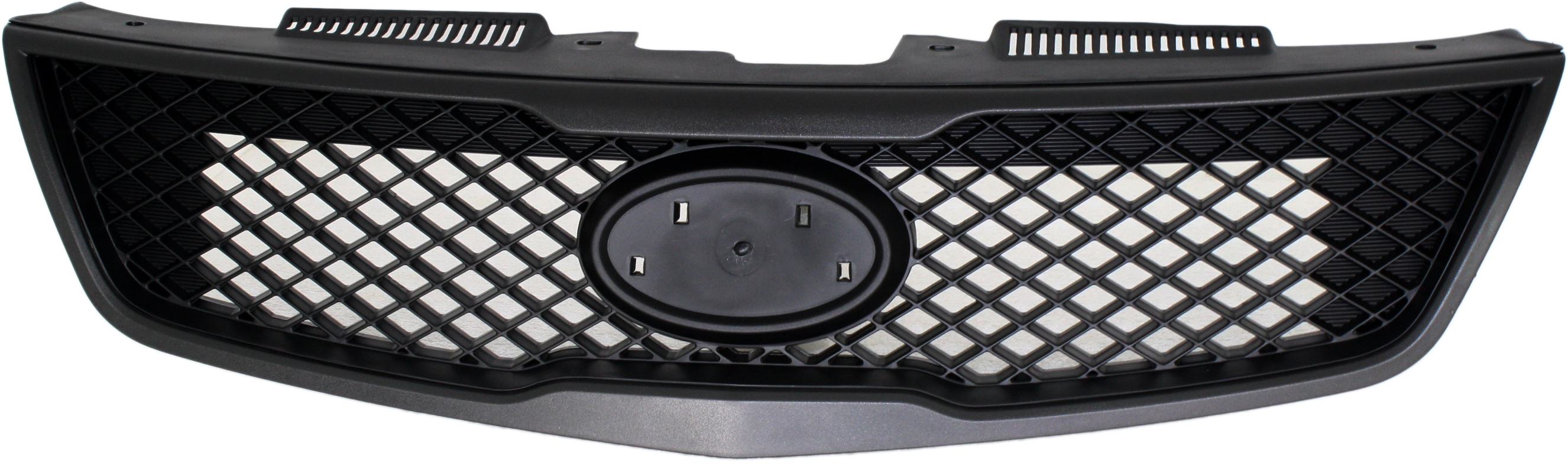 AM FORTE 10-10 GRILLE Textured Black Shell and Insert SKU REPK070108 Partslink KI1200138 OEM 863501M000
