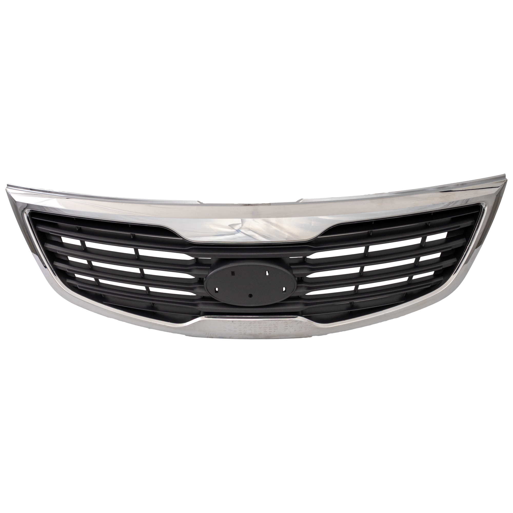 AM SPORTAGE 11-12 GRILLE Chrome Shell Painted Gray Insert 2.4L Eng SKU REPK070128 Partslink KI1200147 OEM 863503W000