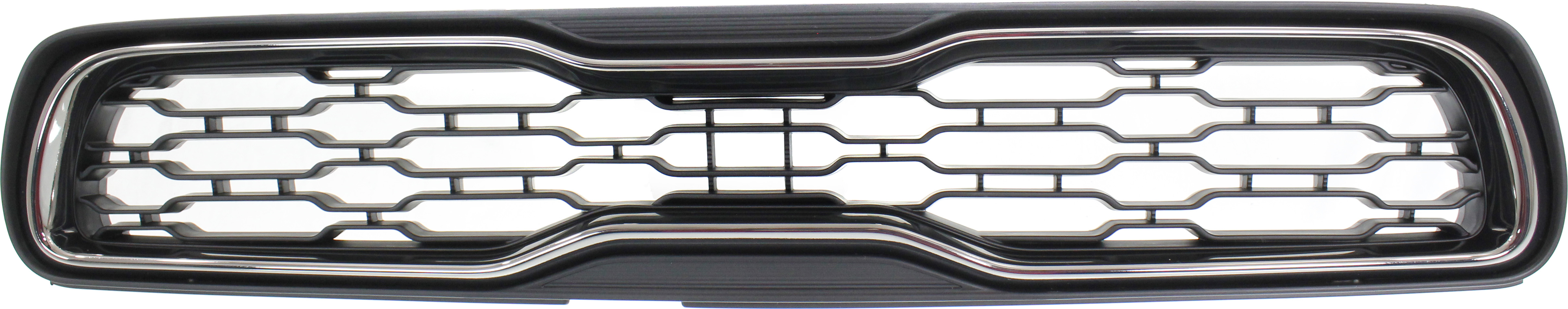 AM SOUL 13-13 GRILLE Textured Black Shell and Insert w Smoked Black Molding SKU REPK070140 Partslink KI1200183 OEM 863502K550