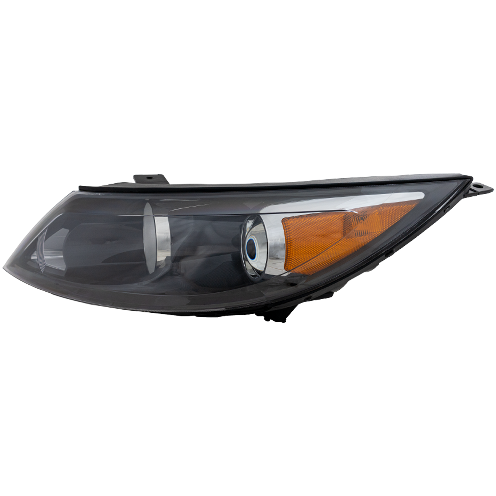 AM SPORTAGE 11-12 HEAD LAMP LH Assembly Halogen w o LED Daytime Running Lights CAPA SKU REPK100126Q Partslink KI2502148C OEM 921013W050