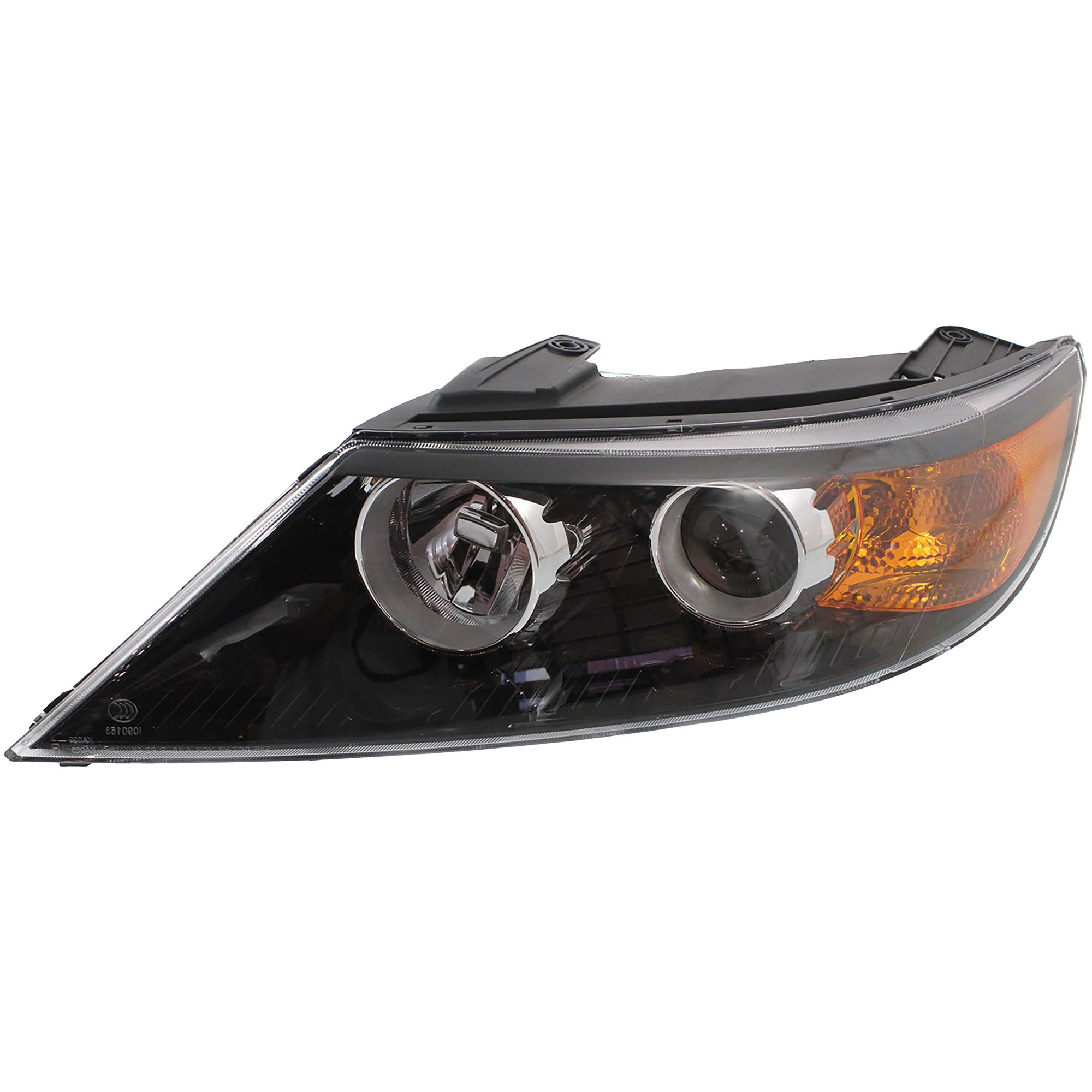 AM SORENTO 11-13 HEAD LAMP LH Assembly Halogen CAPA SKU REPK100130Q Partslink KI2502143C OEM 921011U200