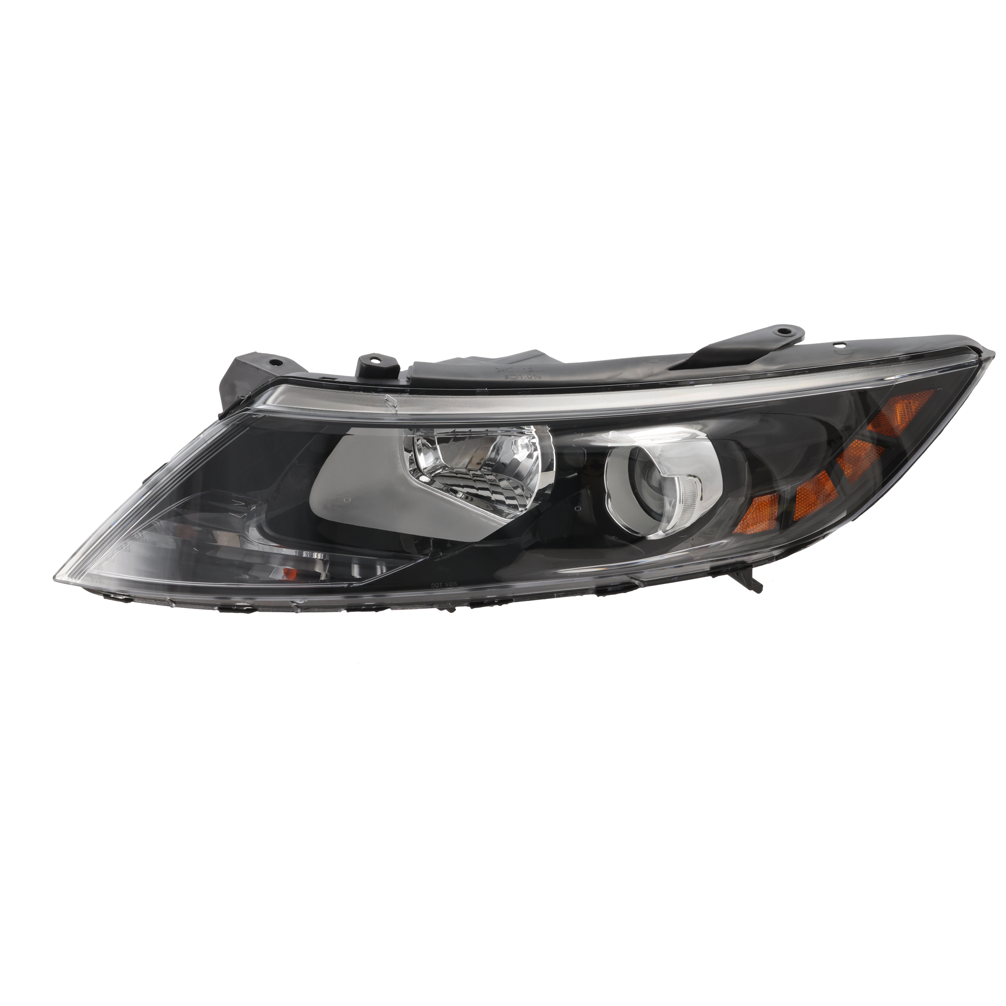 AM OPTIMA 11-13 HEAD LAMP LH Assembly Halogen Exc. Hybrid Models Korea Built Vehicle From 12-6-10 SKU REPK100134 Partslink KI2502155 OEM 921012T121