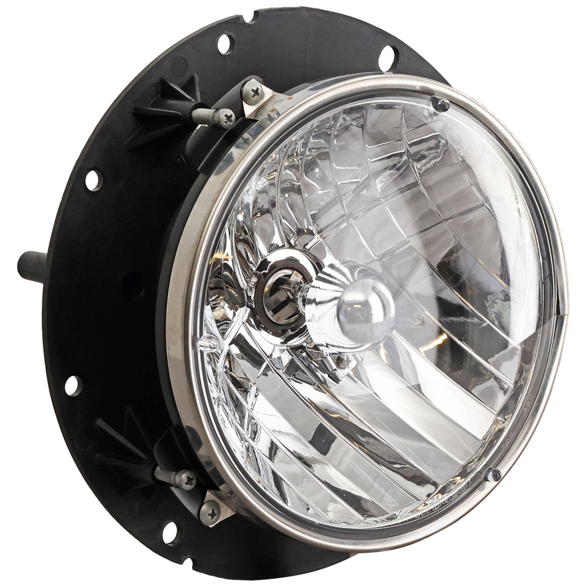 AM T2000 HD TRUCK 97-10 HEAD LAMP LH Assembly Halogen SKU REPK100160 HD Partslink KW2502100 OEM P5410562