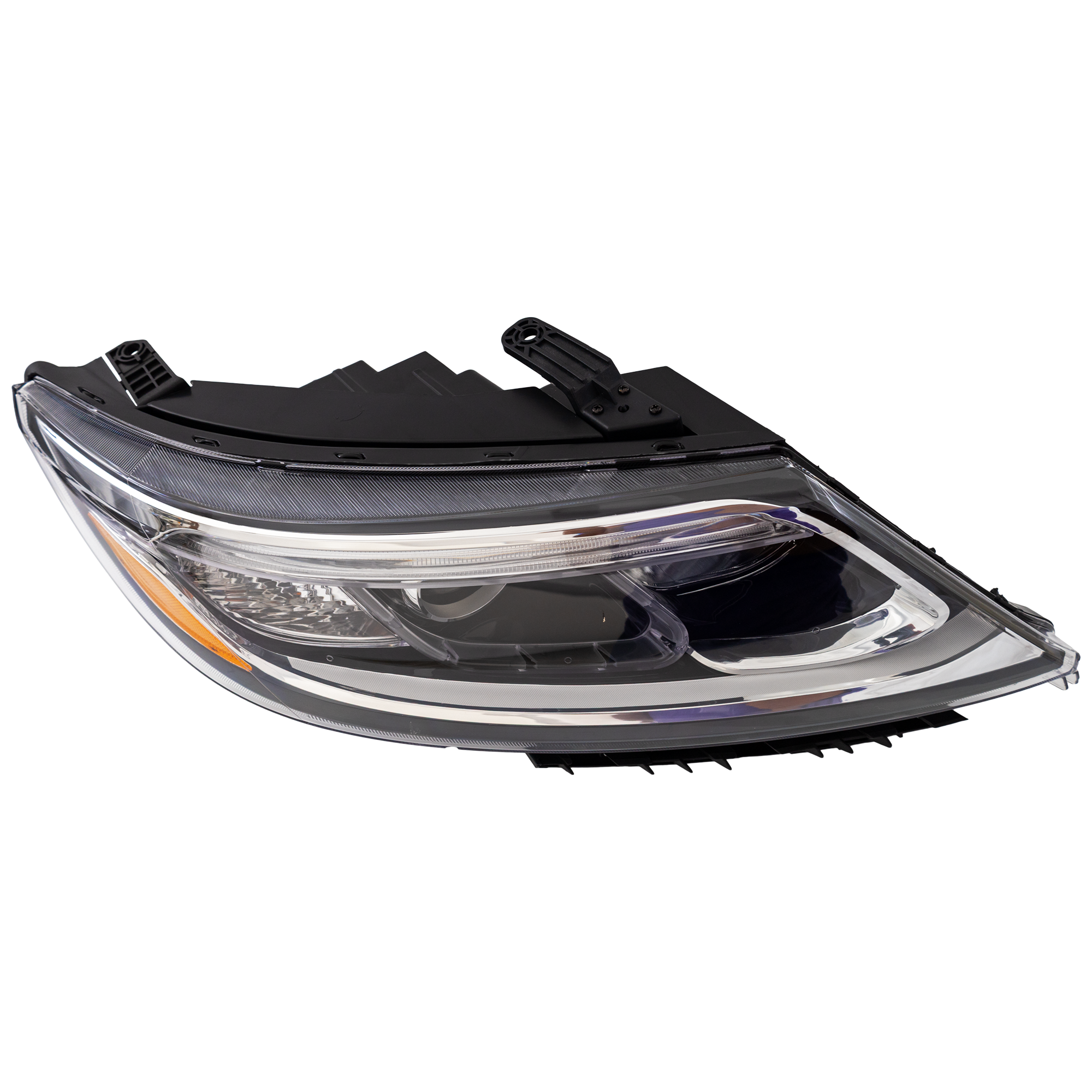 AM SORENTO 14-15 HEAD LAMP RH Assembly Halogen LX Model Without LED Accents and Auto Level Control SKU REPK100161 Partslink KI2503164 OEM 921021U500