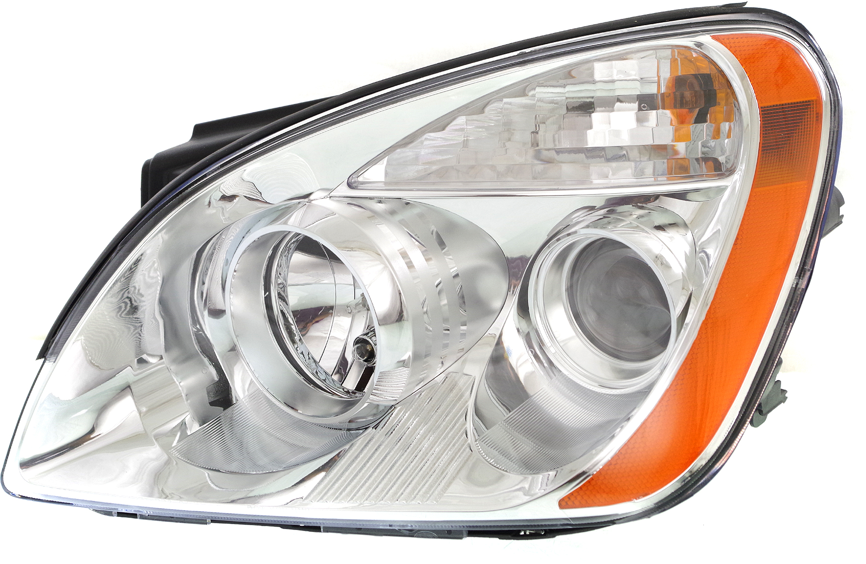 AM RONDO 07-08 HEAD LAMP LH Assembly Halogen SKU REPK100178 Partslink KI2502127 OEM 921011D030