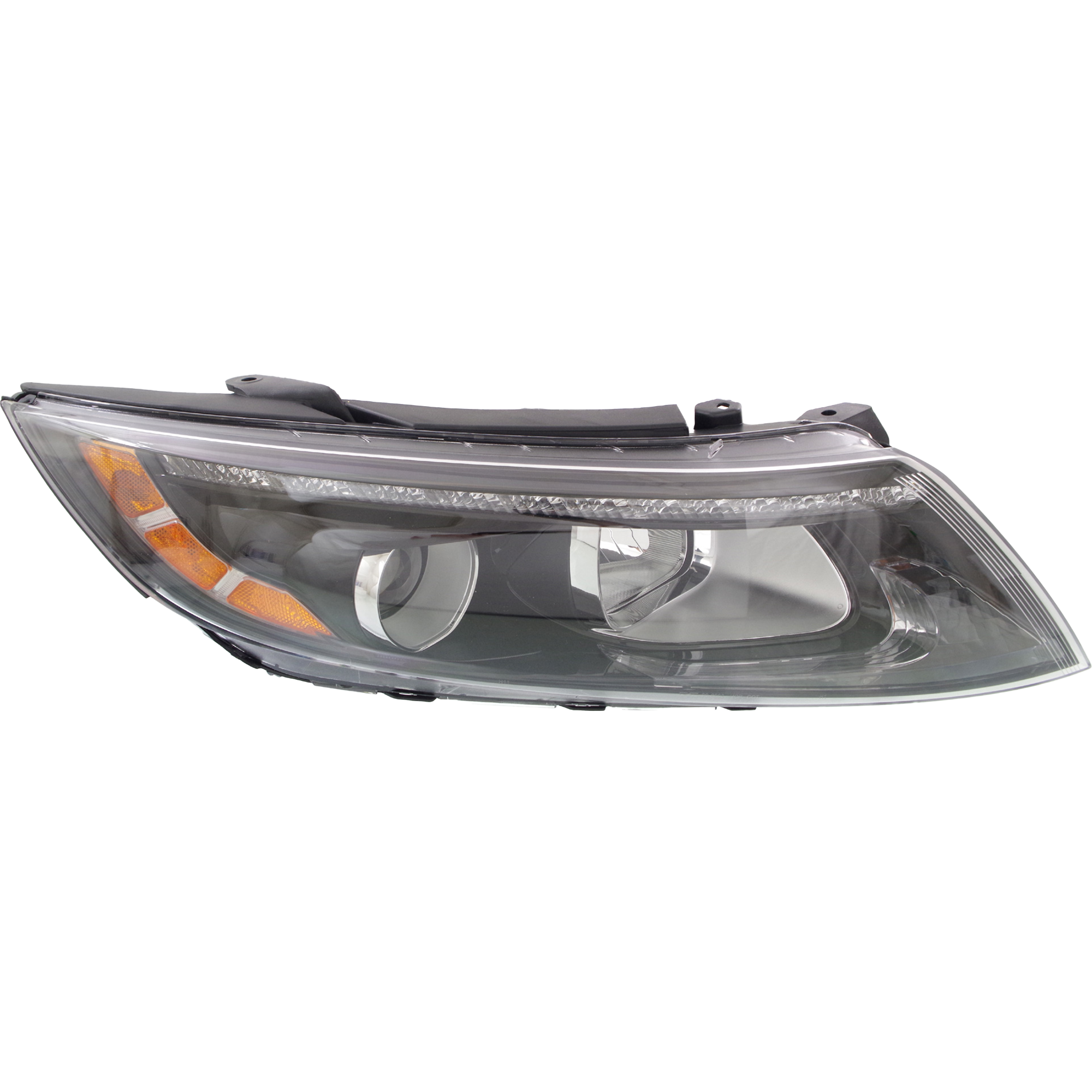 AM OPTIMA 14-15 HEAD LAMP RH Assembly Halogen w LED Position Light Exc. Hybrid Models USA Built Vehicle SKU REPK100183 Partslink KI2503176 OEM 921024C551