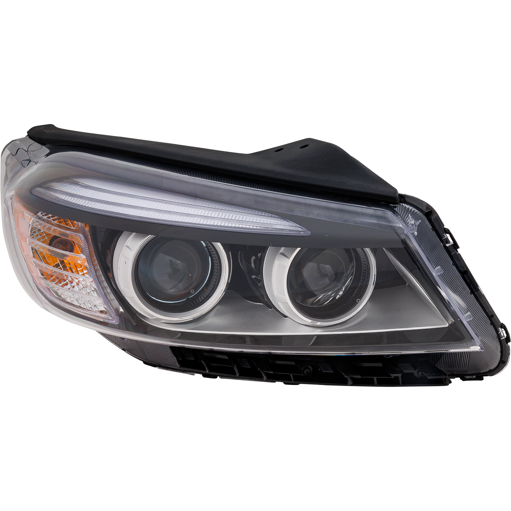 AM SORENTO 16-18 HEAD LAMP RH Assembly Halogen w o LED Accent Light SKU REPK100189 Partslink KI2503185 OEM 92102C6000