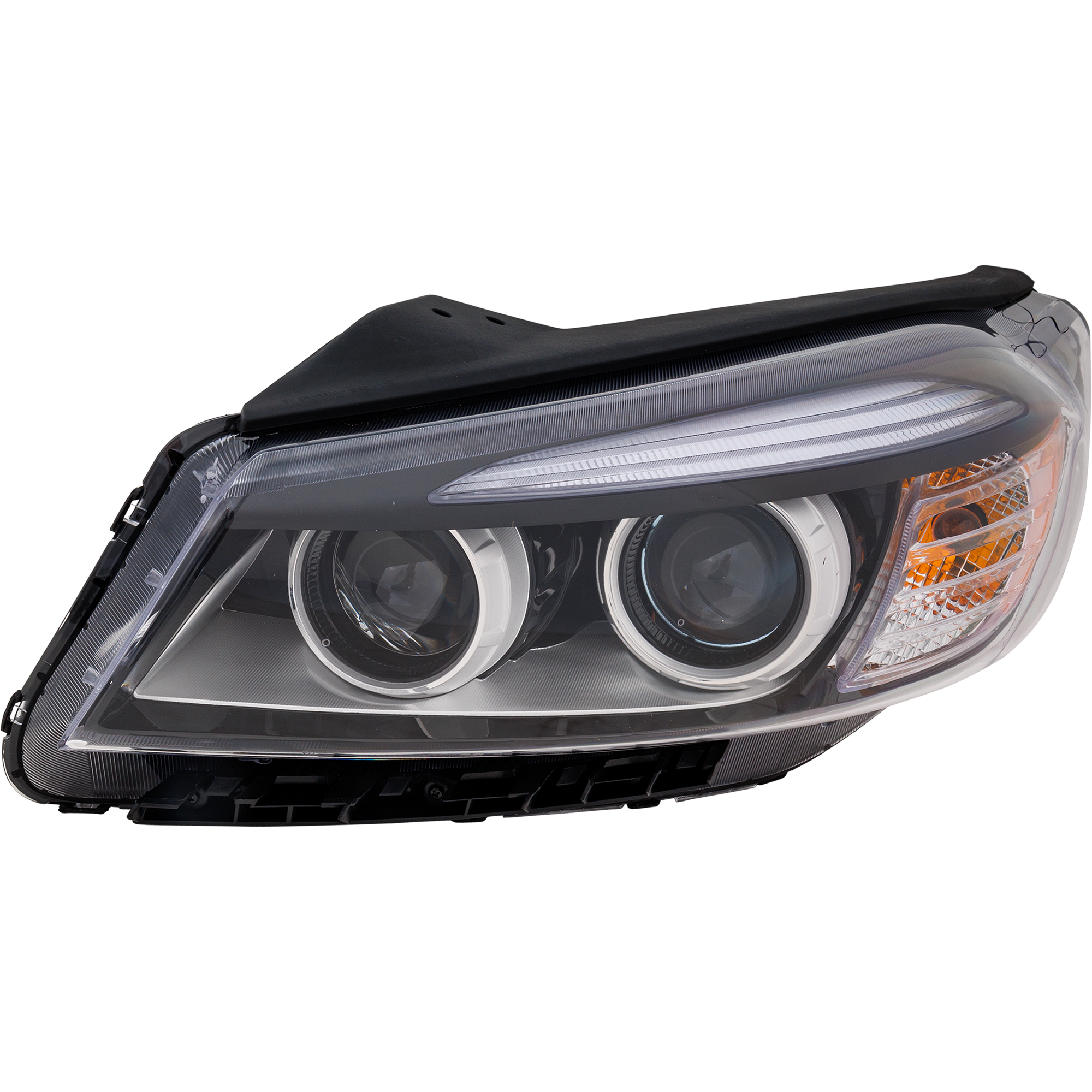 AM SORENTO 16-18 HEAD LAMP LH Assembly Halogen w o LED Accent Light CAPA SKU REPK100190Q Partslink KI2502185C OEM 92101C6000