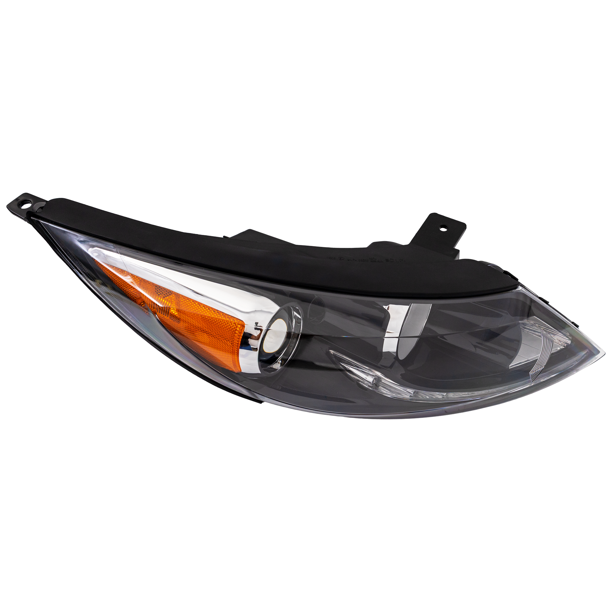 AM SPORTAGE 13-16 HEAD LAMP RH Assembly Halogen w o LED Accent Light SKU REPK100197 Partslink KI2503184 OEM 921023W720