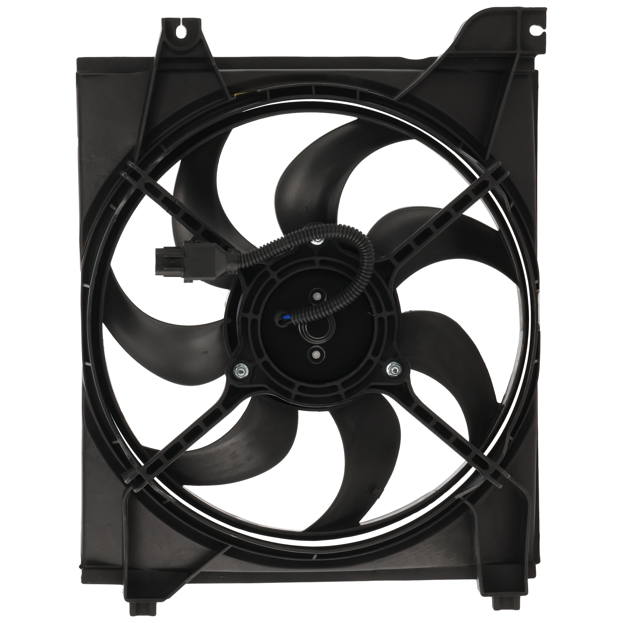 AM RIO RIO5-07-11 RADIATOR FAN SHROUD ASSEMBLY LH Hatchback Sedan SKU REPK160918 Partslink KI3115132 OEM 253801G101