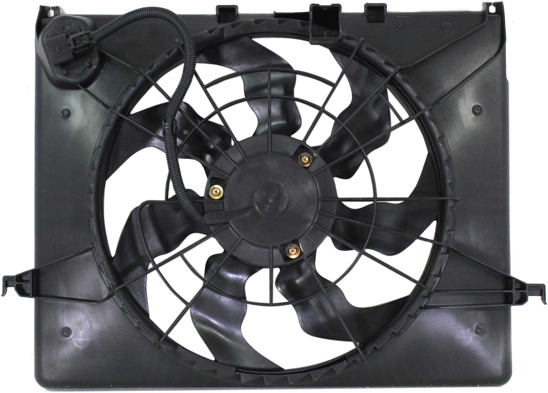 AM SONATA OPTIMA 11-13 RADIATOR FAN ASSEMBLY 2.0L Includes resistor SKU REPK160919S Partslink KI3115135 OEM 253803Q280