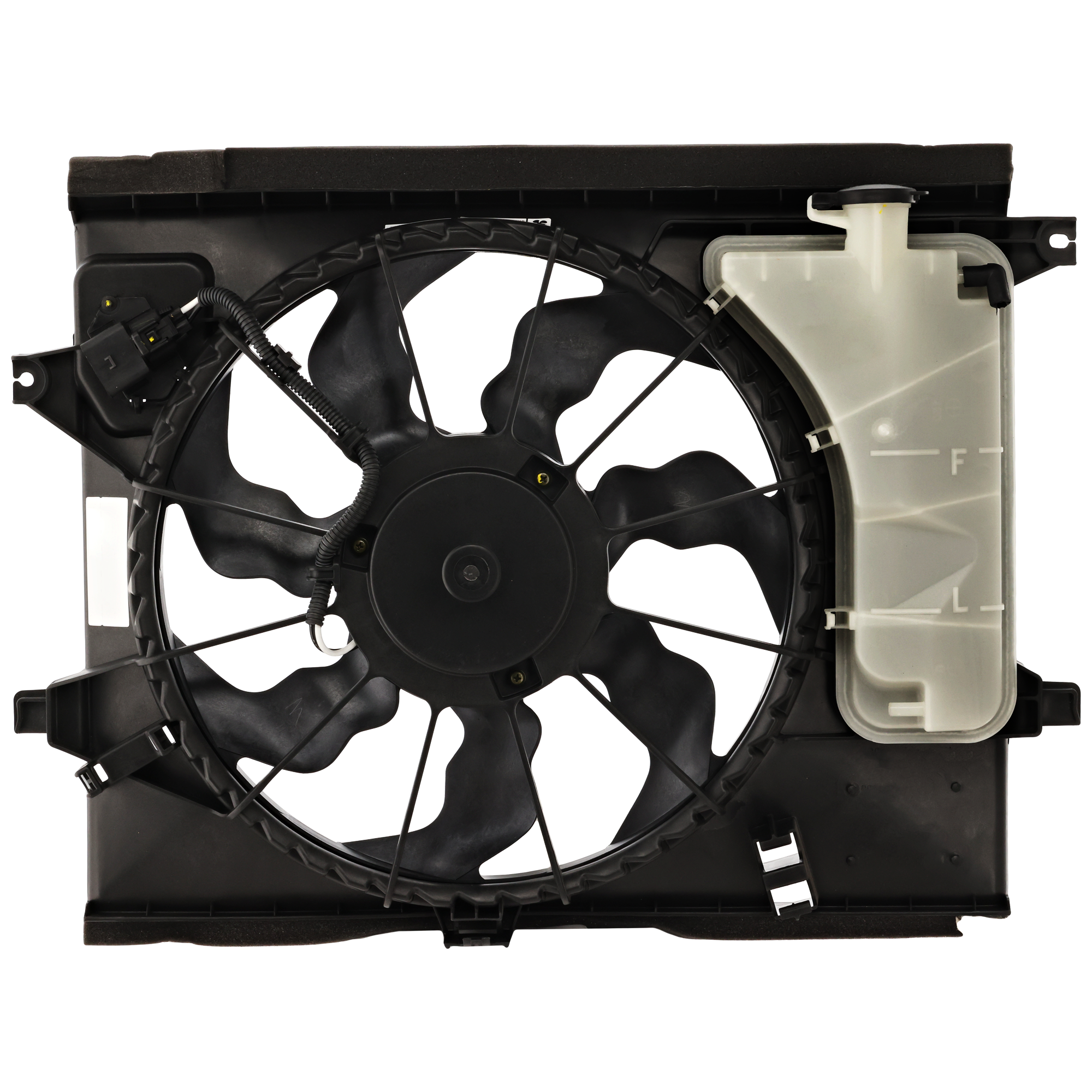 AM SOUL 12-19 RADIATOR FAN ASSEMBLY Single fan w Resistor 1.6L 2.0L Eng. SKU REPK160922 Partslink KI3115134 OEM 253802K600-25380B2000