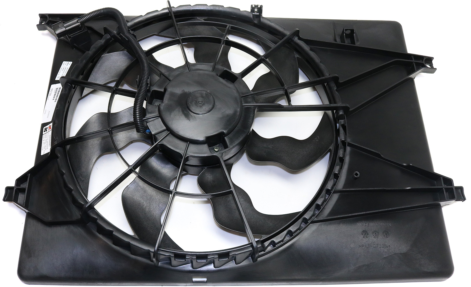 AM SORENTO 16-20 RADIATOR FAN ASSEMBLY Single Fan 2.4L Eng SKU REPK160925 Partslink KI3115145 OEM 25380C6500-25380C6600