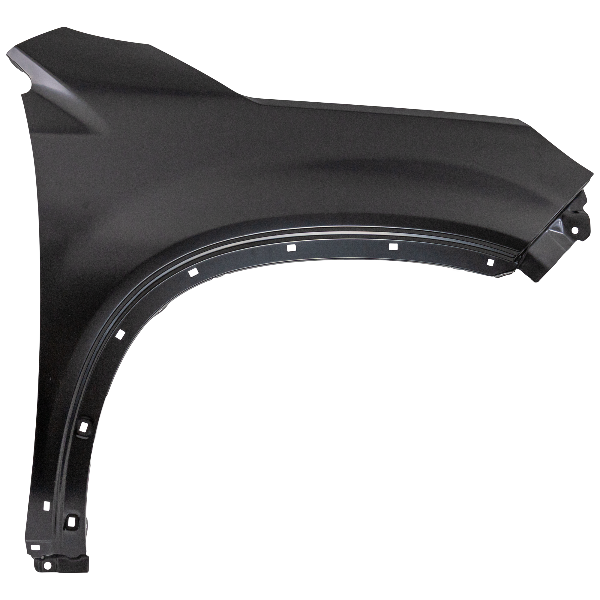 AM SORENTO 11-11 FRONT FENDER RH Primed w Side Garnish Hole w o Signal Light Hole SKU REPK220105 Partslink KI1241132 OEM 663211U020
